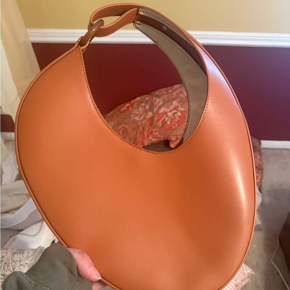 Tan Leather Shoulder Bag - Picture 5 of 9